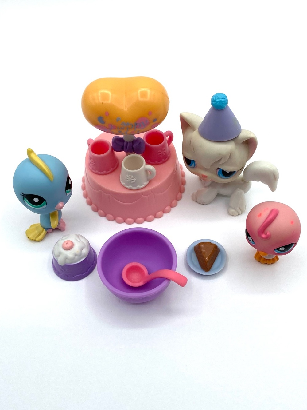 Littlest Pet Shop LPS Bithday Party Lot Bundle - Picture 7 of 7